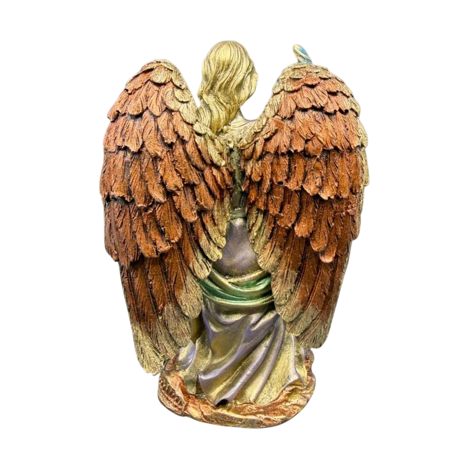 Ángel Sentado Con Cuerno De La Abundancia 18cm - Image 6