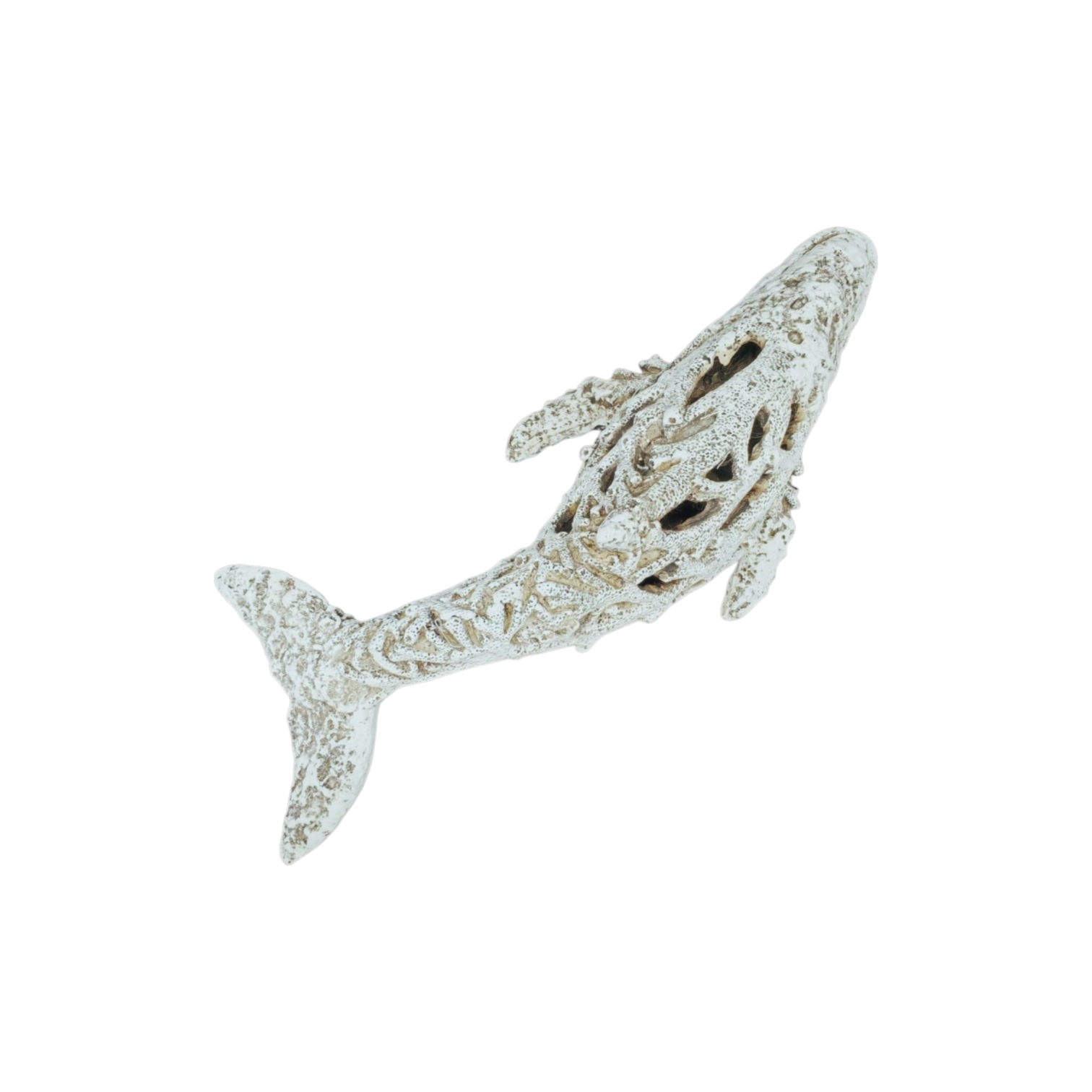 Escultura De Ballena Coral 49cm Largo - Image 3