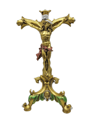 Cristo Tripié 27cm