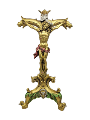 Cristo Tripié 45cm