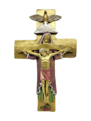 Cruz Santísima Trinidad 34cm