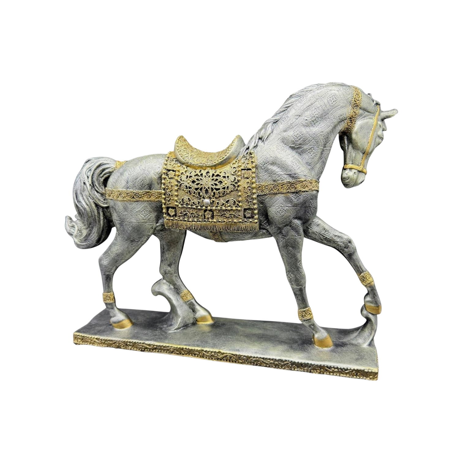 Escultura Caballo Hindú 30cm Morín - Image 5